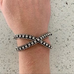 Swarovski wrap bracelet